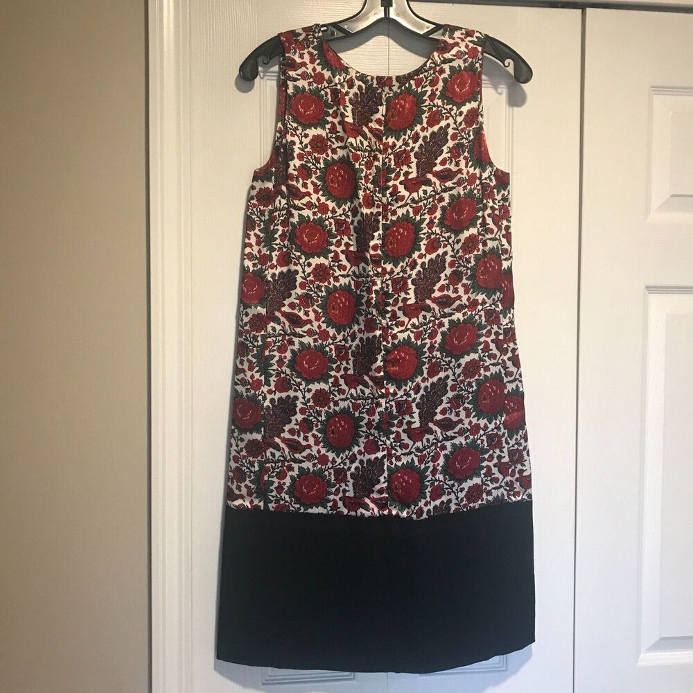 Balenciaga floral printed Shift Dress Size: S | US4, FR36 - Picture 3 of 9